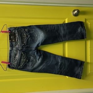 Miss Me cropped capri